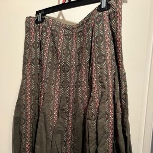 Silkland Embroidered Skirt